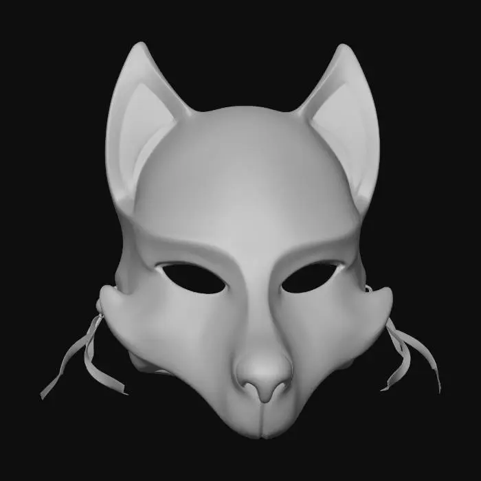 3D model for Fox Spirit Mask