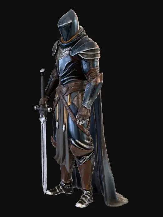 3D model for SyFi Dark Fantasy prop, don't make it too futuristic but blend the two genres together, avoid technical stuff like wires and computers