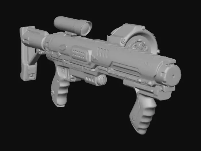 3D model for Nerf Elite Rampage Blaster