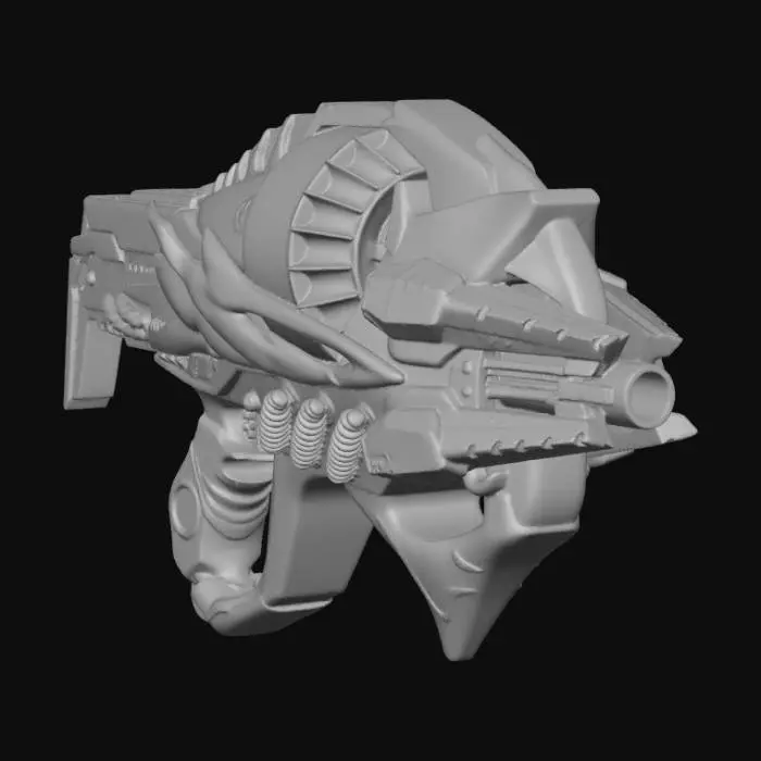 3D model for Nerf Alien Menace Incisor