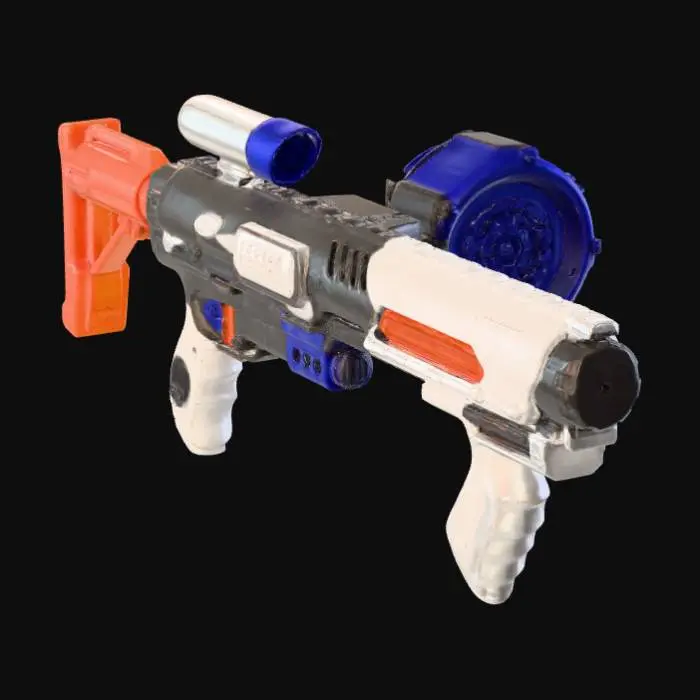 3D model for Nerf Elite Rampage Blaster