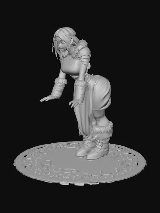 3D model for Warrior's Reflection