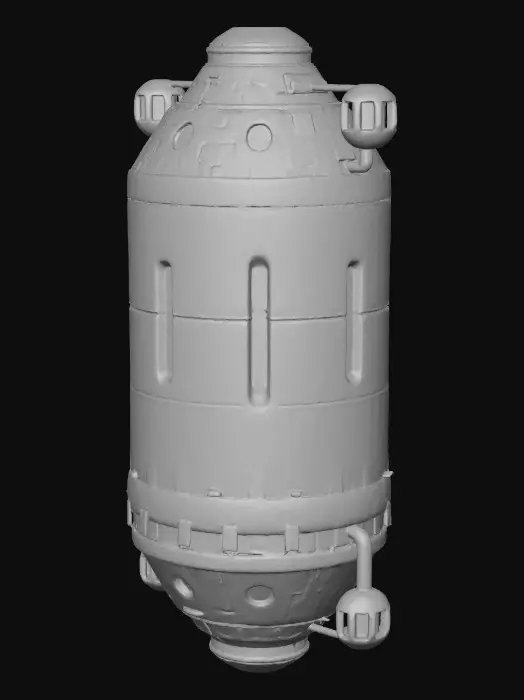 3D model for Space elevator Blueprint