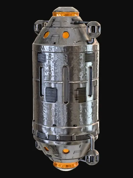 3D model for Space elevator Blueprint