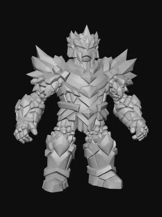 3D model for Glacial Colossus