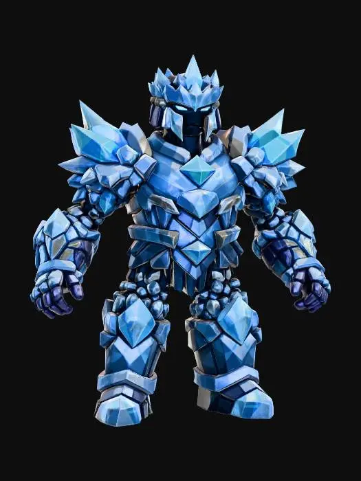 3D model for Glacial Colossus