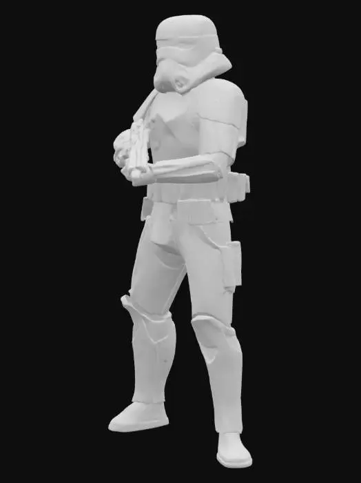3D model for create something from star wars make it look real
