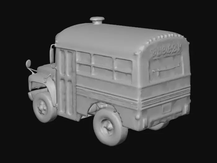 3D model for Tiny School Bus