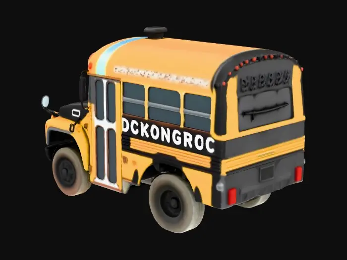 3D model for Tiny School Bus