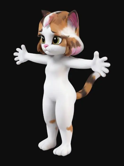 3D model for Cat Embrace