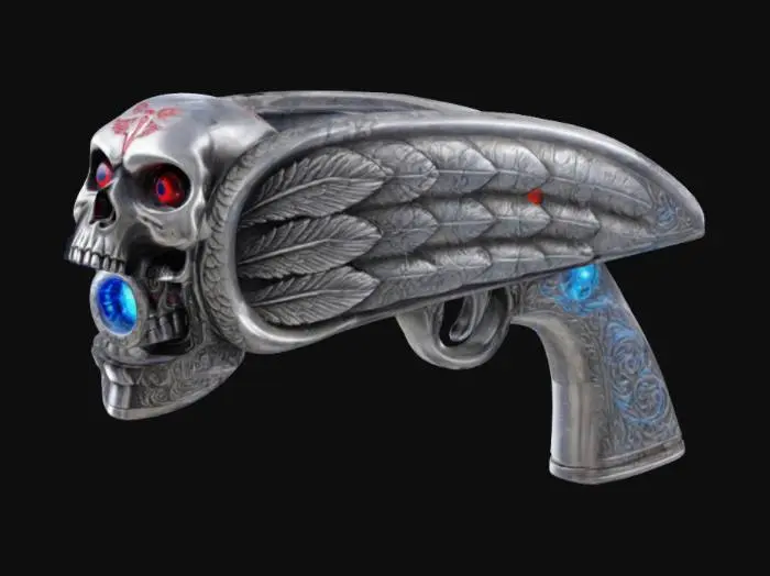 3D model for Tombgun