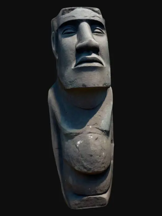 3D model for Easter_Island_Moi