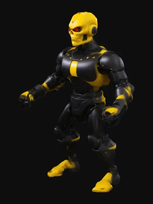 3D model for Robot_uv