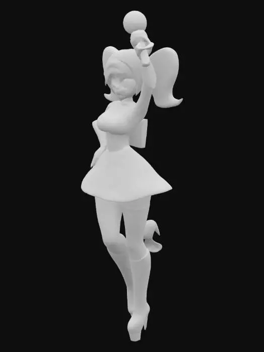 3D model for Pop Star Performer