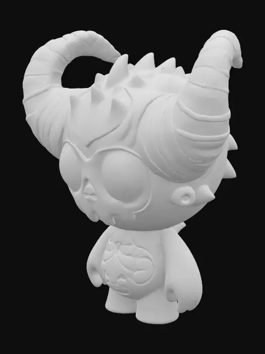 3D model for Skullhorns Cutie