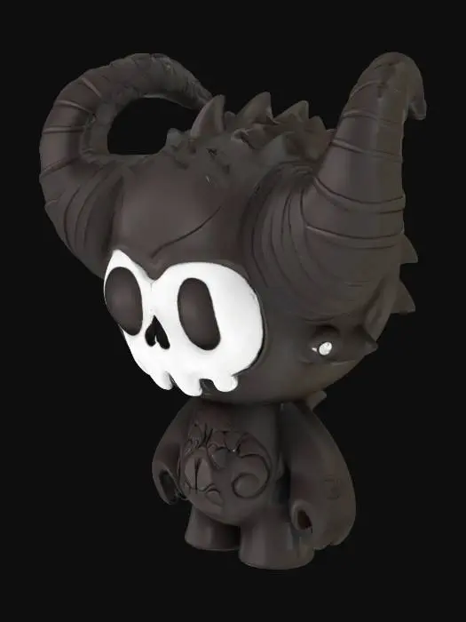 3D model for Skullhorns Cutie