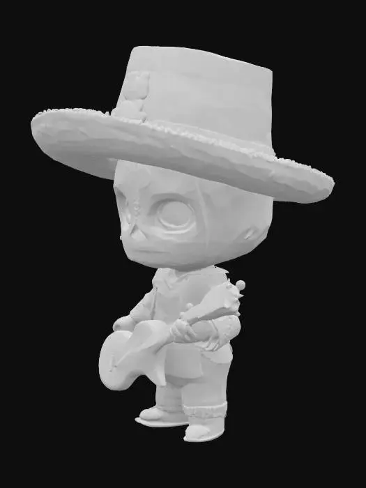 3D model for Mariachi Skeleton Serenade