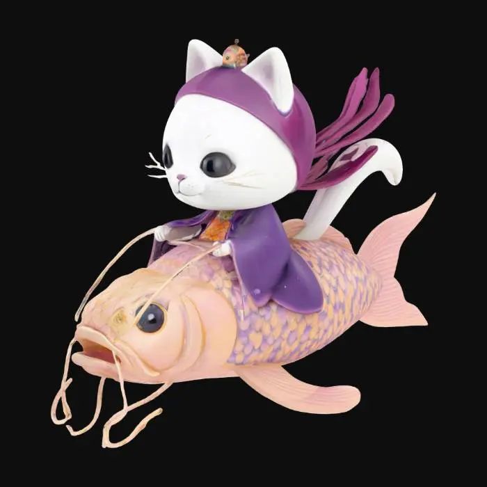 3D model for Catfish Rider