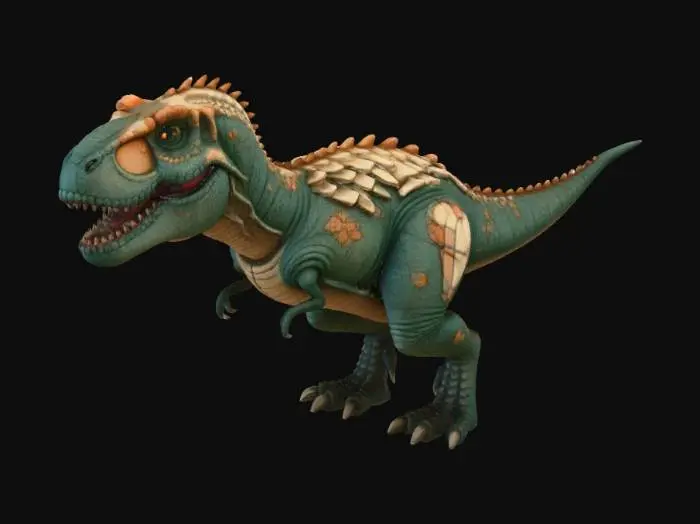 3D model for Prehistoric Roar