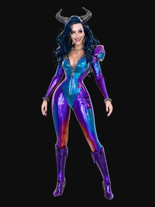 3D model for Prismatic Enchantress of the Neon Grove