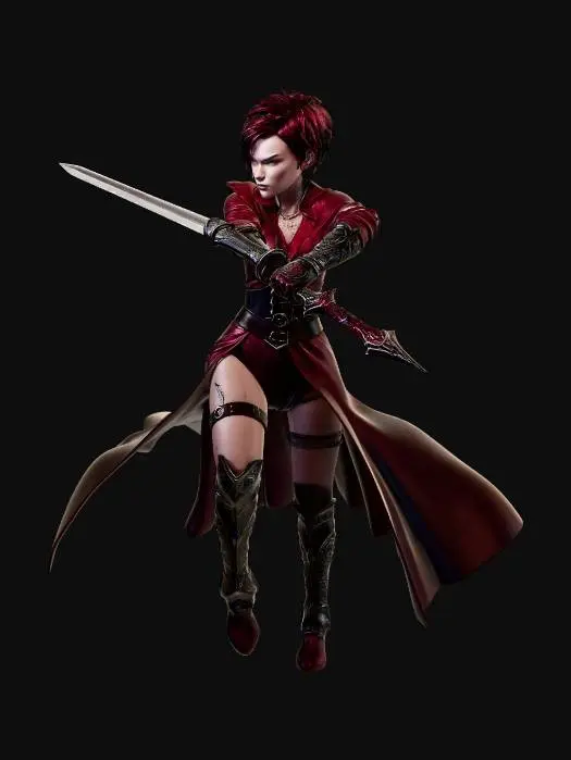 3D model for Crimson Edge