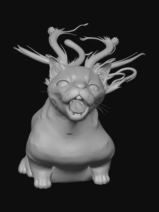 3D model for Nebula Cat