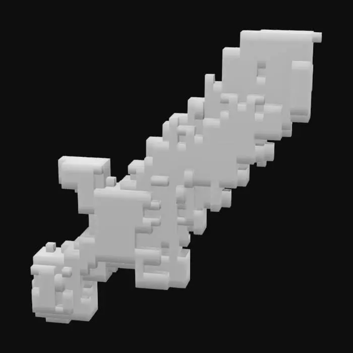 3D model for A sword