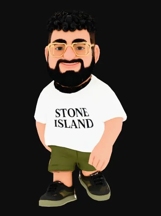 3D model for Bearded Toy Figure