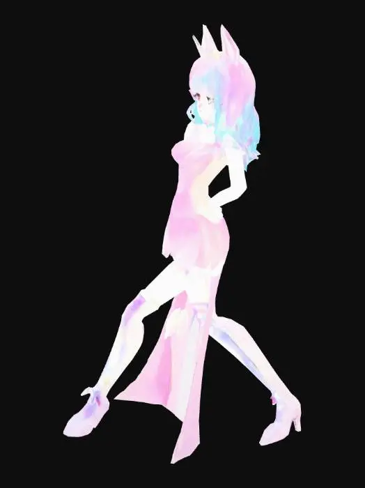 3D model for Mika Yumi