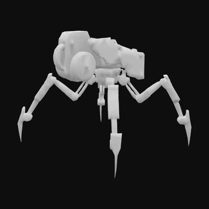 3D model for Three-Legged Rover