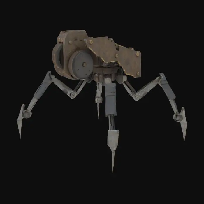 3D model for Three-Legged Rover