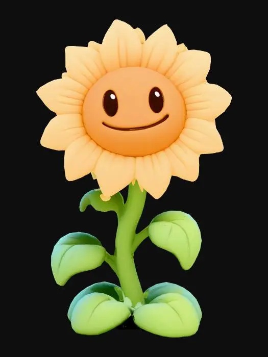 3D model for 向日葵