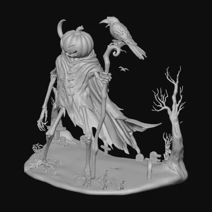 3D model for Graveyard Watcher