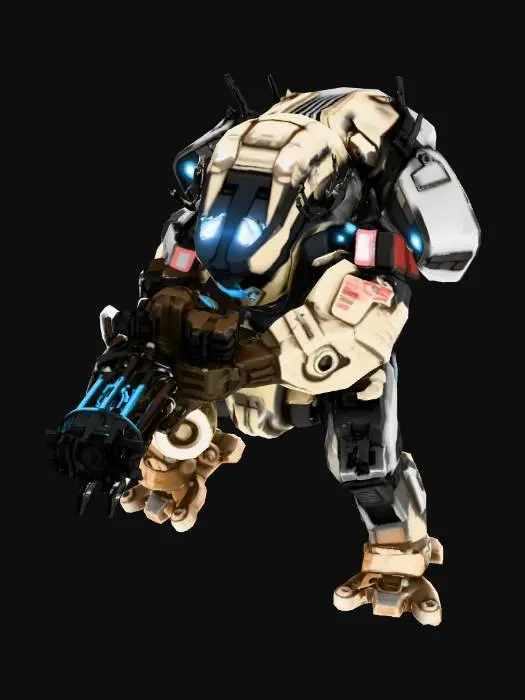 3D model for Guardian Titan
