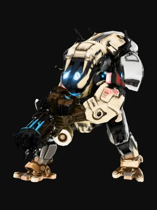 3D model for Guardian Titan