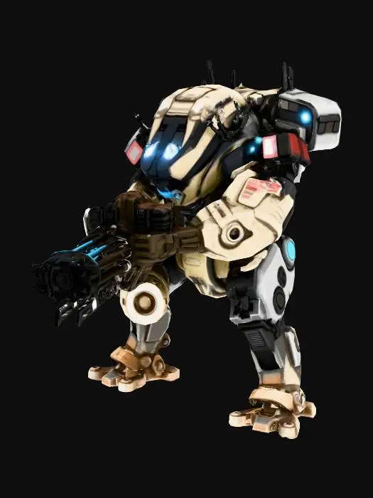 3D model for Guardian Titan