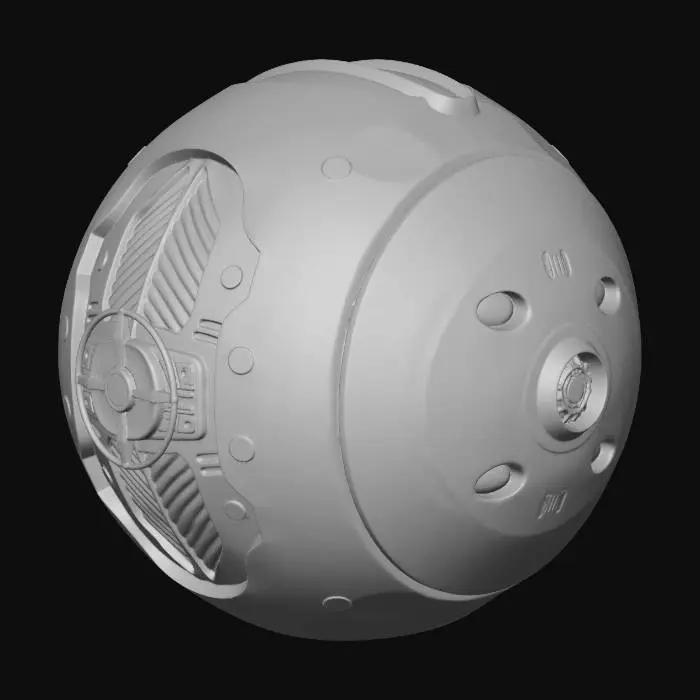 3D model for Crimson Core Orb