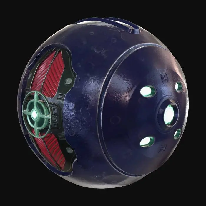 3D model for Crimson Core Orb