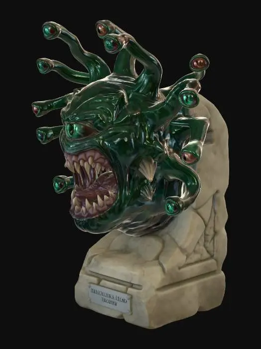 3D model for Beholder's Head Trophy