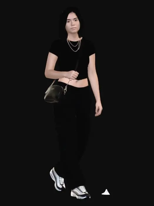 3D model for Monochrome Street Style