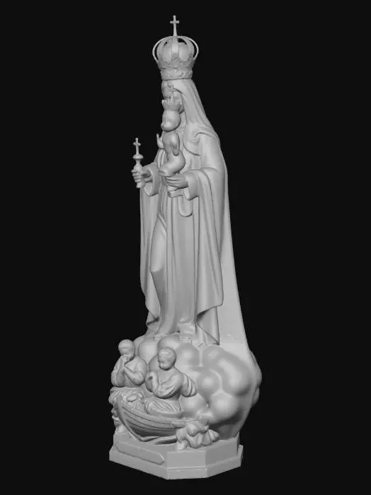 3D model for Patrona de Cuba Statue