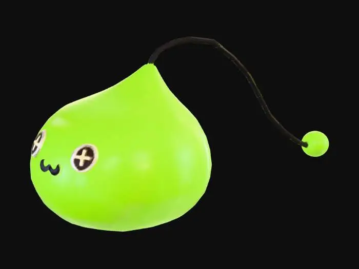 3D model for Green Slime Drop