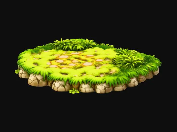 3D model for Floating Forest Platform