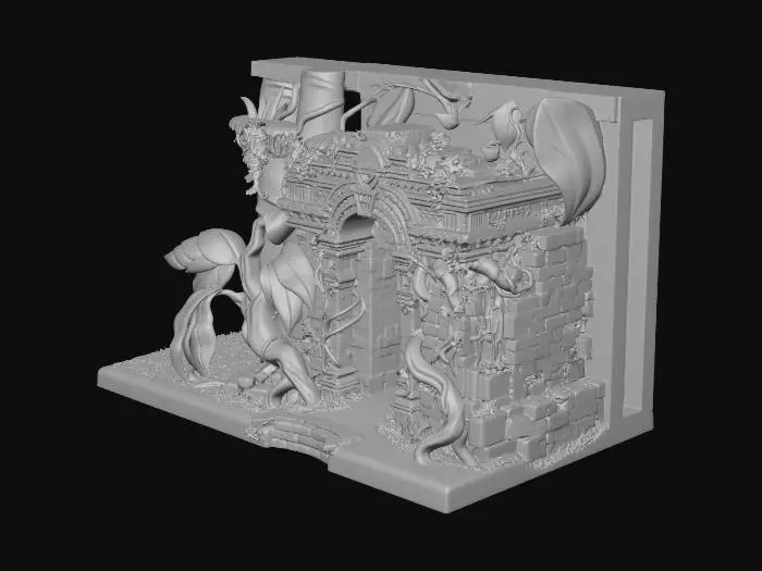 3D model for Sleepywood Gate