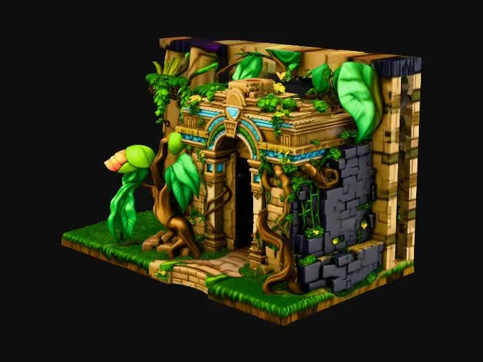 3D model for Sleepywood Gate