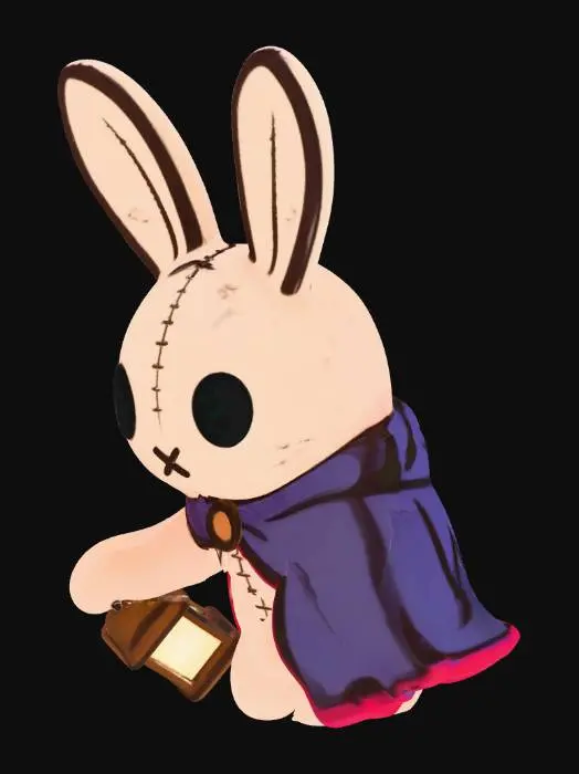 3D model for Lantern Bunny