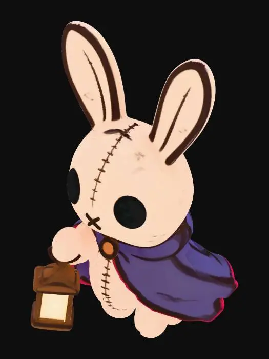 3D model for Lantern Bunny