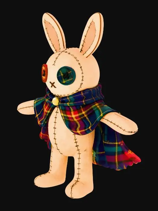 3D model for Button-Eyed Bunny