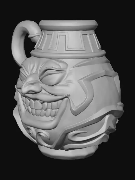3D model for Grinning Jug