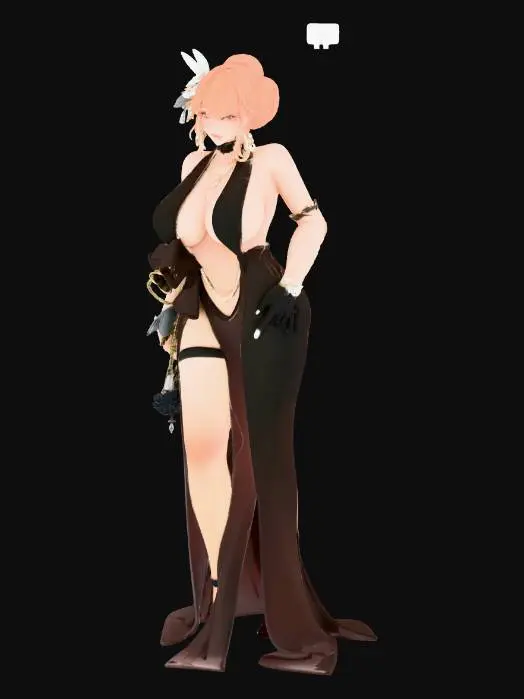 3D model for Glamorous Elegance